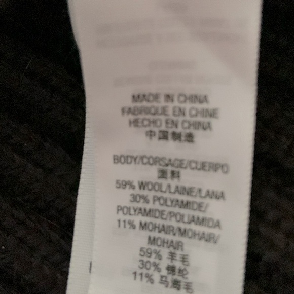 Original Juicy couture heavy sweater with detachable faux fur - Picture 4 of 4